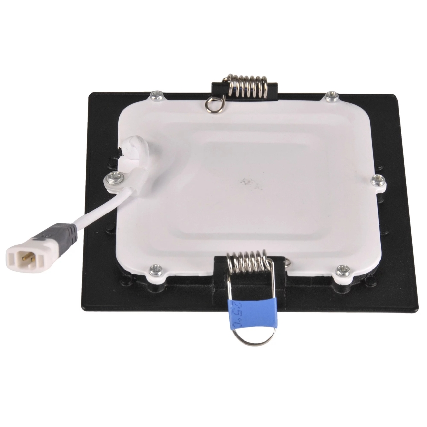 LED Süvistatav valgusti RIGEL LED/4,8W/230V 4000K 11,8x11,8 cm must