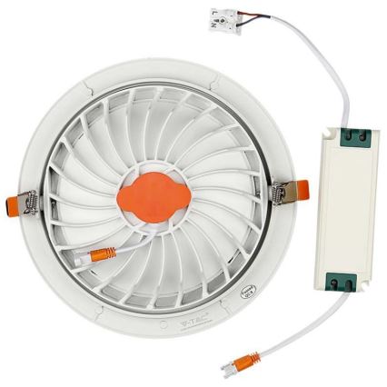 LED Süvistatav valgusti SAMSUNG CHIP LED/10W/230V 6400K