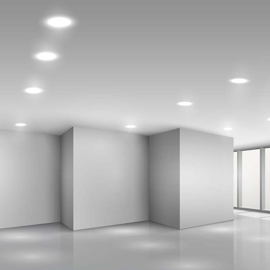 LED Süvistatav valgusti SAMSUNG CHIP LED/18W/230V 4000K d. 22 cm valge