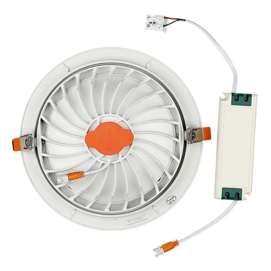 LED Süvistatav valgusti SAMSUNG CHIP LED/20W/230V 4000K