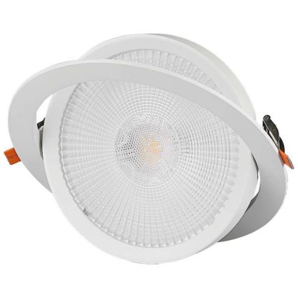 LED Süvistatav valgusti SAMSUNG CHIP LED/30W/230V 3000K