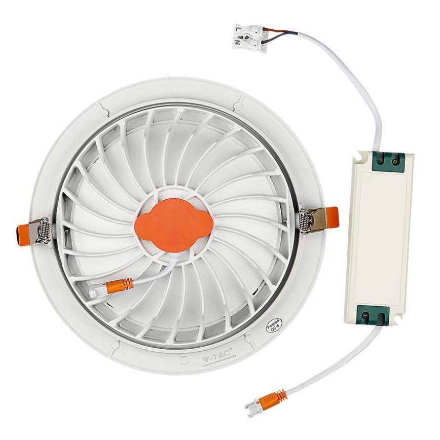 LED Süvistatav valgusti SAMSUNG CHIP LED/30W/230V 3000K