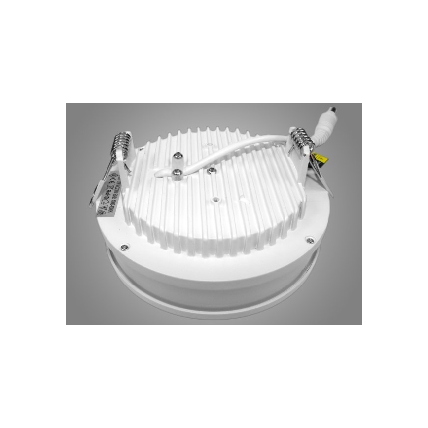 LED Süvistatav valgusti SLATER LED/12W/230V 4500K d. 12 cm