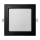 LED Süvistatav valgusti SQUARE LED/12W/230V 4000K 17x17 cm must