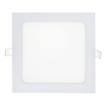 LED Süvistatav valgusti SQUARE LED/15W/230V 4200K 18,8x18,8 cm valge