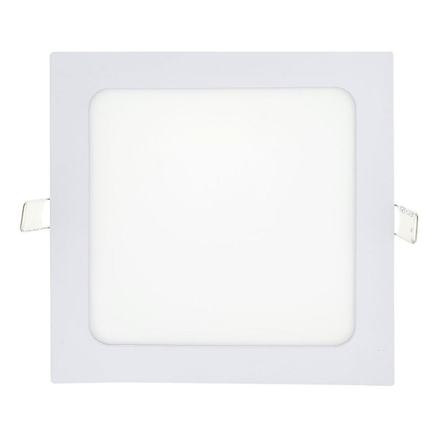 LED Süvistatav valgusti SQUARE LED/15W/230V 4200K 18,8x18,8 cm valge