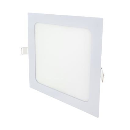 LED Süvistatav valgusti SQUARE LED/15W/230V 4200K 18,8x18,8 cm valge