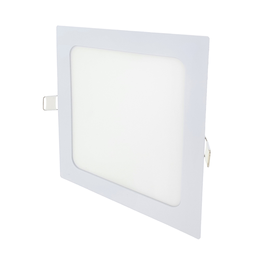 LED Süvistatav valgusti SQUARE LED/15W/230V 4200K 18,8x18,8 cm valge