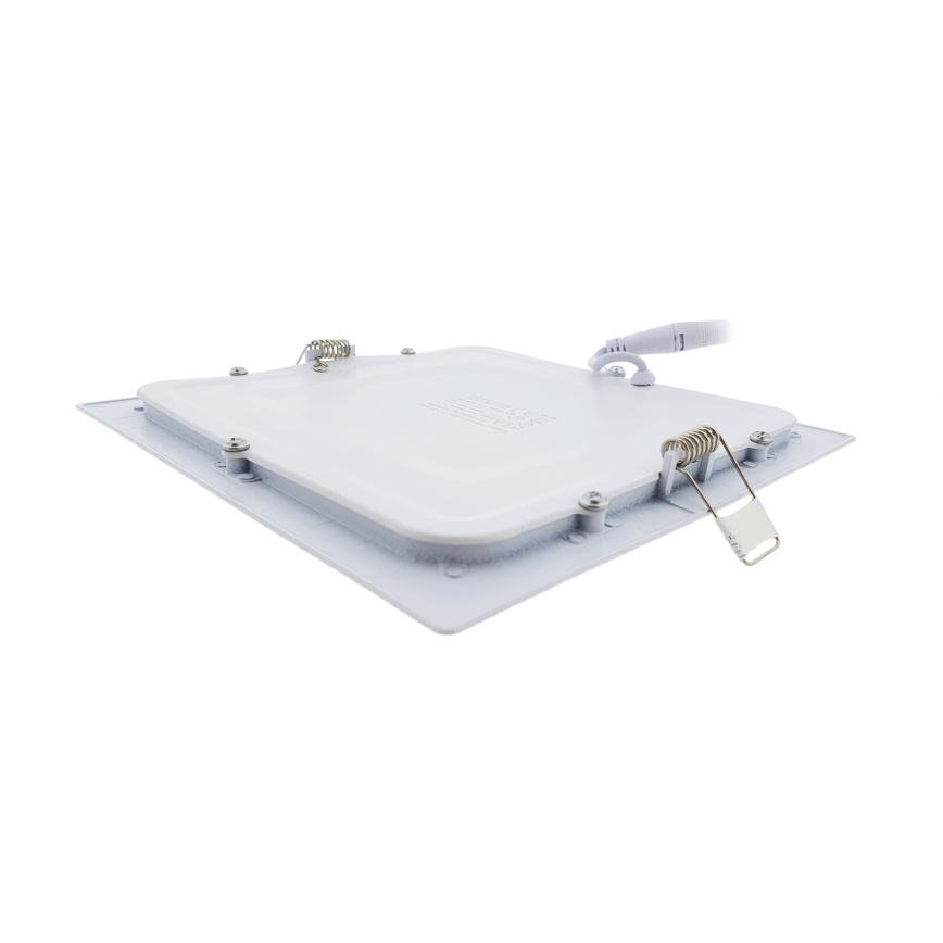 LED Süvistatav valgusti SQUARE LED/15W/230V 6500K 18,8x18,8 cm valge