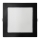 LED Süvistatav valgusti SQUARE LED/18W/230V 4000K 22x22 cm must