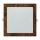 LED Süvistatav valgusti SQUARE LED/18W/230V 4200K 22x22 cm pruun