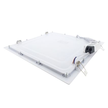 LED Süvistatav valgusti SQUARE LED/24W/230V 4200K 29,2x29,2 cm valge