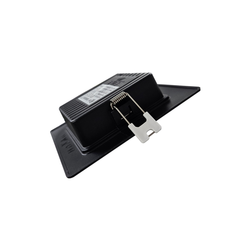LED Süvistatav valgusti SQUARE LED/3W/230V 4000K 9x9 cm must