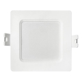 LED Süvistatav valgusti SQUARE LED/3W/230V 4000K 9x9 cm valge