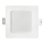 LED Süvistatav valgusti SQUARE LED/3W/230V 4000K 9x9 cm valge