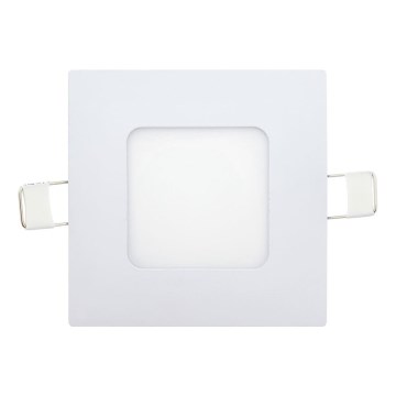 LED Süvistatav valgusti SQUARE LED/3W/230V 4200K 8,3x8,3 cm valge