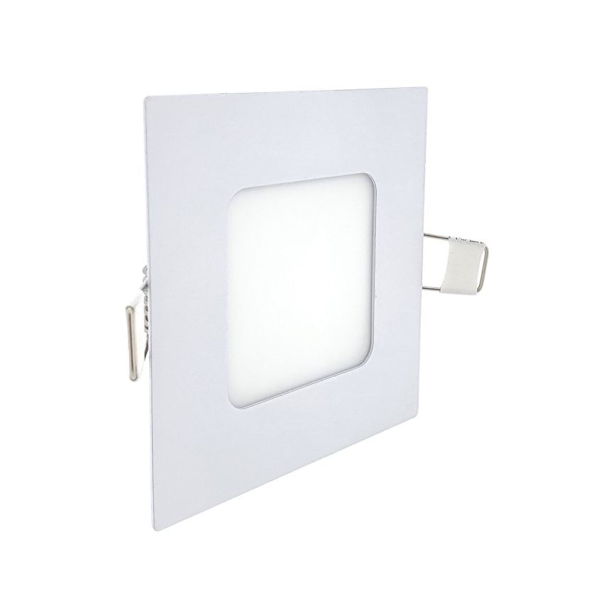 LED Süvistatav valgusti SQUARE LED/3W/230V 4200K 8,3x8,3 cm valge