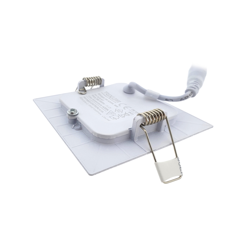 LED Süvistatav valgusti SQUARE LED/3W/230V 4200K 8,3x8,3 cm valge