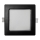 LED Süvistatav valgusti SQUARE LED/6W/230V 4000K 12x12 cm must