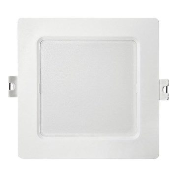 LED Süvistatav valgusti SQUARE LED/6W/230V 4000K 12x12 cm valge