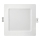 LED Süvistatav valgusti SQUARE LED/6W/230V 4000K 12x12 cm valge