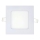 LED Süvistatav valgusti SQUARE LED/6W/230V 4200K 11,8x11,8 cm valge