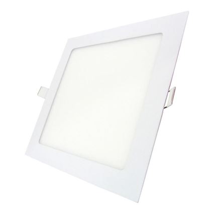 LED Süvistatav valgusti SQUARE LED/6W/230V 4200K 11,8x11,8 cm valge