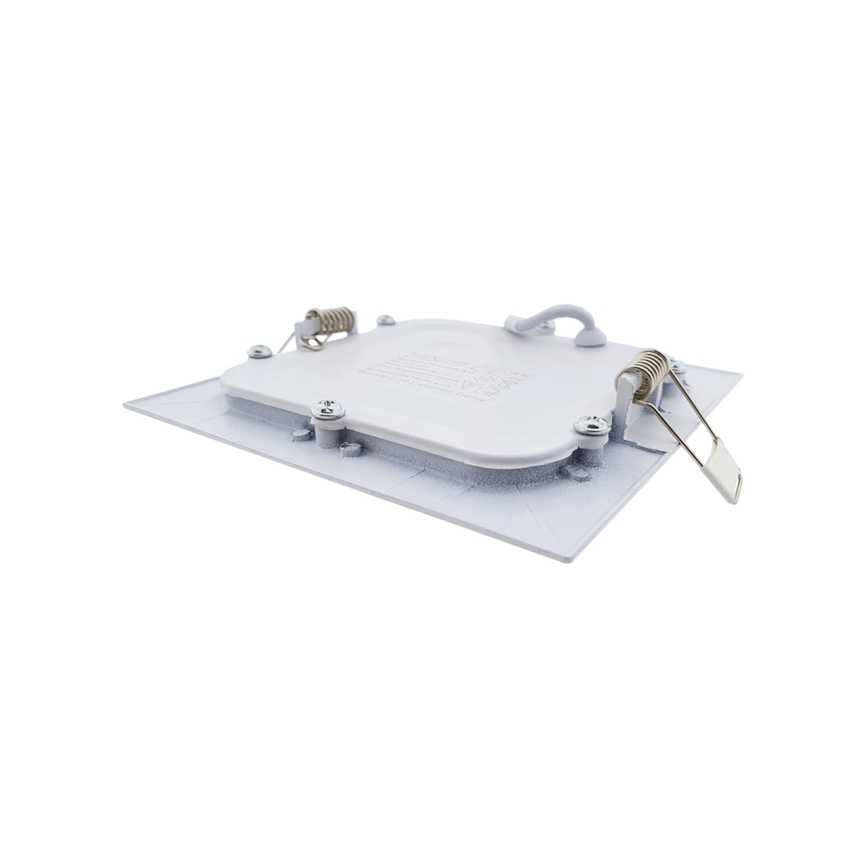 LED Süvistatav valgusti SQUARE LED/6W/230V 4200K 11,8x11,8 cm valge