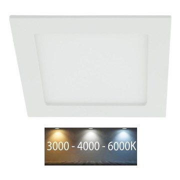 LED Süvistatav valgusti vannituppa LED/12W/230V 3000/4000/6000K IP44