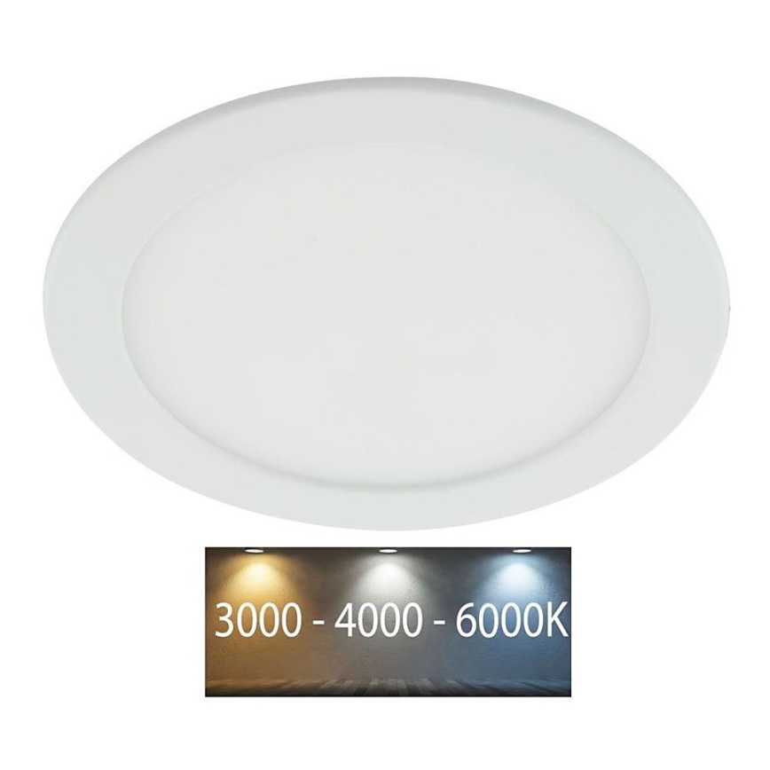LED Süvistatav valgusti vannituppa LED/18W/230V 3000/4000/6000K IP44