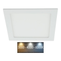 LED Süvistatav valgusti vannituppa LED/24W/230V 3000/4000/6000K IP44