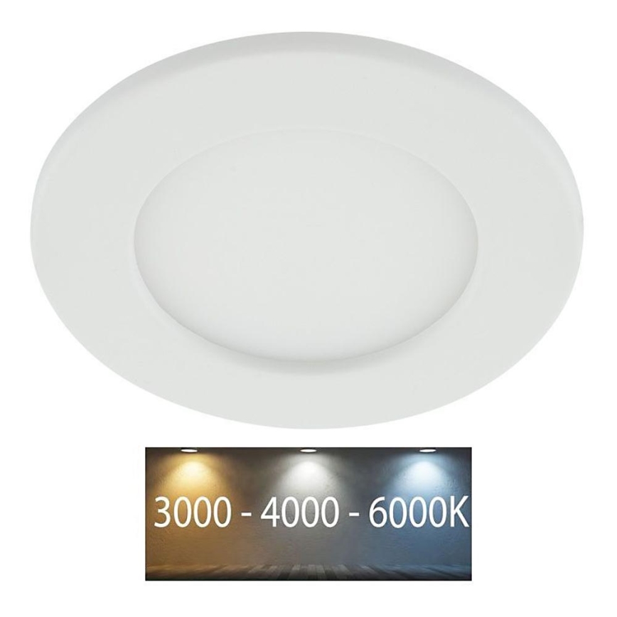 LED Süvistatav valgusti vannituppa LED/6W/230V 3000/4000/6000K IP44