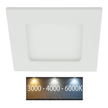 LED Süvistatav valgusti vannituppa LED/6W/230V 3000/4000/6000K IP44