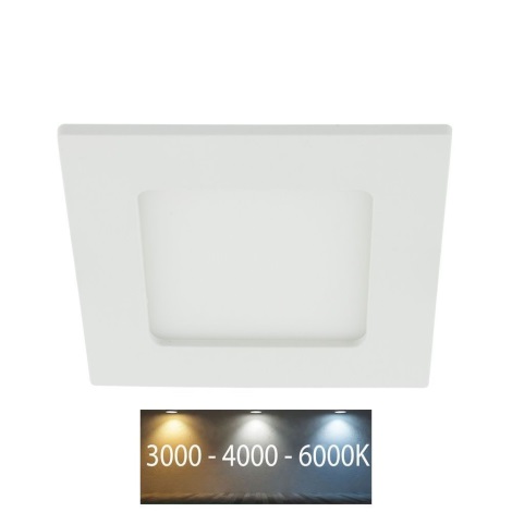 LED Süvistatav valgusti vannituppa LED/6W/230V 3000/4000/6000K IP44
