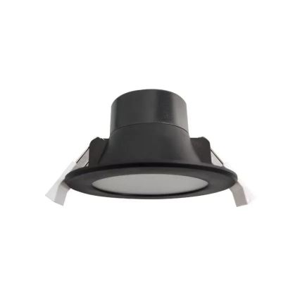 LED Süvistatav valgusti vannituppa LED/7W/230V 4000K must IP44