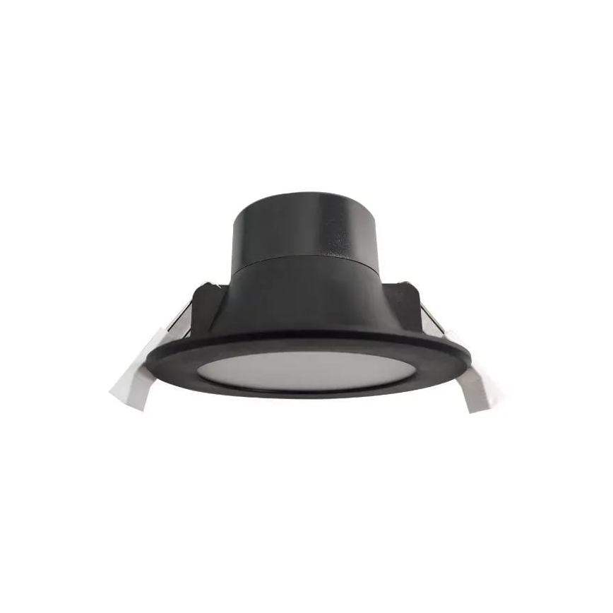 LED Süvistatav valgusti vannituppa LED/7W/230V 4000K must IP44