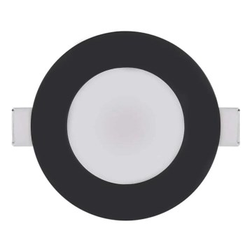 LED Süvistatav valgusti vannituppa LORI LED/4,5W/230V IP65 2700/4000K d. 8,5 cm must