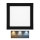LED Süvistatav valgusti vannituppa RAFA LED/25W/230V 3000/4000/6000K 30x30 cm IP44 must