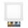 LED Süvistatav valgusti vannituppa RAFA LED/25W/230V 3000/4000/6000K 30x30 cm IP44 valge