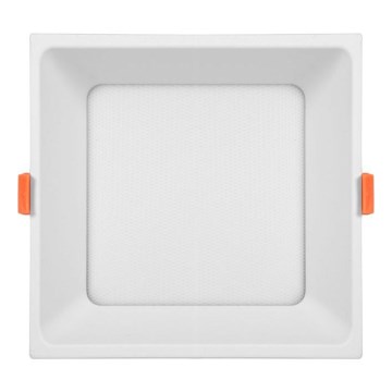 LED Süvistatav valgusti vannituppa TONY LED/24W/230V 3000/4000/6500K 17x17 cm IP44 valge