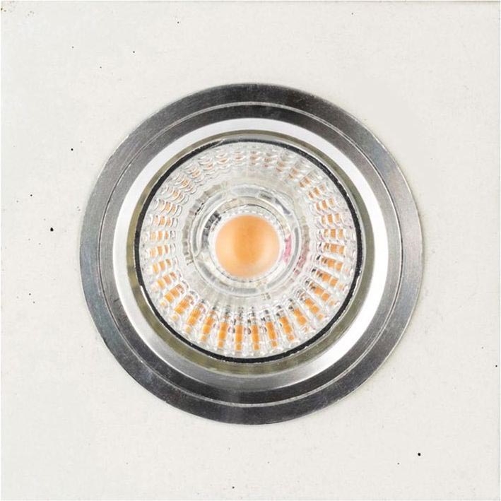 LED Süvistatav valgusti VITAR 1xGU10/5W/230V CRI 90 betoon