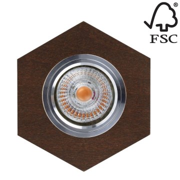LED Süvistatav valgusti VITAR 1xGU10/5W/230V CRI 90 pöök – FSC sertifitseeritud