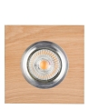 LED Süvistatav valgusti VITAR 1xGU10/5W/230V CRI 90 tamm