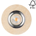 LED Süvistatav valgusti VITAR 1xGU10/5W/230V liivakivi - FSC sertifitseeritud