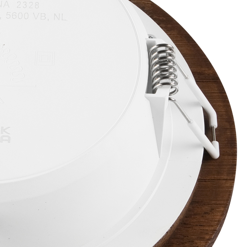 LED Süvistatav valgusti WOODY SPOT LED/12,5W/230V 3000K kirss ø 16 cm