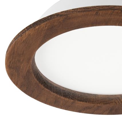 LED Süvistatav valgusti WOODY SPOT LED/16,5W/230V 4000K kirss ø 18,5 cm
