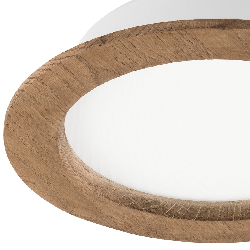 LED Süvistatav valgusti WOODY SPOT LED/16,5W/230V 4000K pähkel ø 18,5 cm