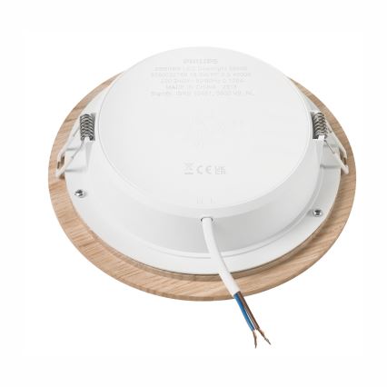 LED Süvistatav valgusti WOODY SPOT LED/16,5W/230V 4000K tamm ø 18,5 cm