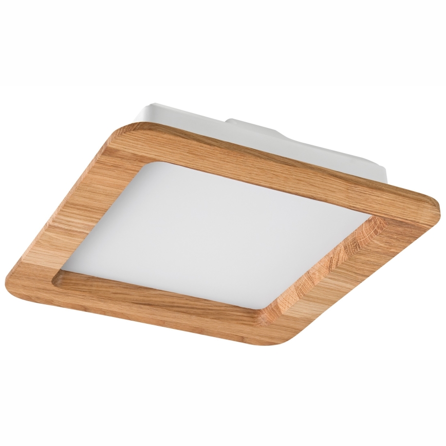LED Süvistatav valgusti WOODY SPOT LED/17W/230V 3000K tamm 18,5x18,5 cm