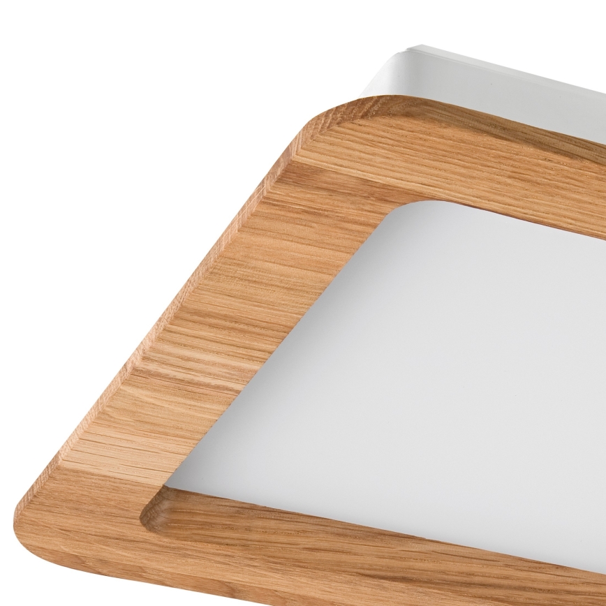 LED Süvistatav valgusti WOODY SPOT LED/17W/230V 3000K tamm 18,5x18,5 cm
